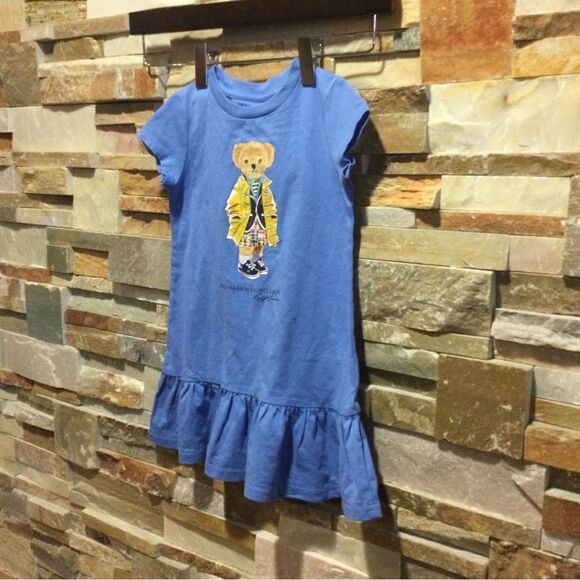 POLO RALPH LAUREN Teddy bear print Cotton Dress - Picture 5 of 11